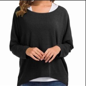 Women’s Oversized Hi-Lo Top, Size XXL NWOT